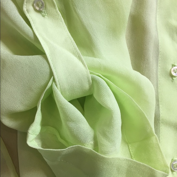 2/$10! Sam & Lavi sheer rayon blouse - Picture 5 of 7